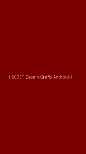 Tampilan Antarmuka Aplikasi Hscbet Desain Grafis Android - 4