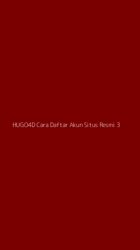 Tampilan Antarmuka Aplikasi Hugo4d Cara Daftar Akun Situs Resmi - 3