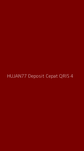 Tampilan Antarmuka Aplikasi Hujan77 Deposit Cepat Qris - 4