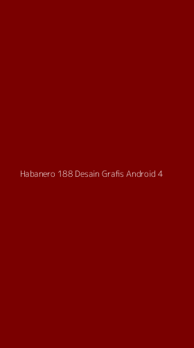 Tampilan Antarmuka Aplikasi Habanero 188 Desain Grafis Android - 4