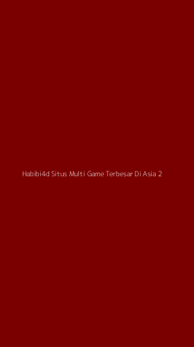 Tampilan Antarmuka Aplikasi Habibi4d Situs Multi Game Terbesar Di Asia - 2
