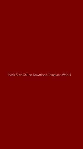 Tampilan Antarmuka Aplikasi Hack Slot Online Download Template Web - 4