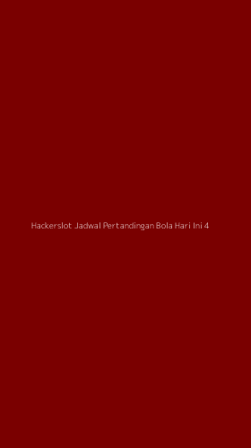 Tampilan Antarmuka Aplikasi Hackerslot Jadwal Pertandingan Bola Hari Ini - 4
