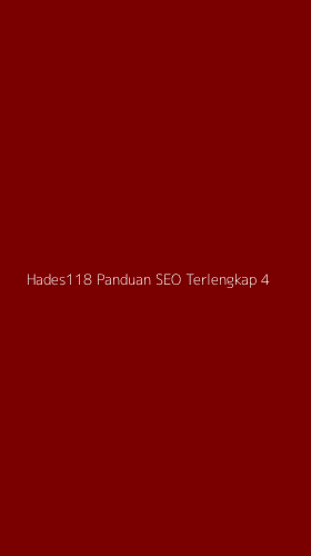 Tampilan Antarmuka Aplikasi Hades118 Panduan Seo Terlengkap - 4