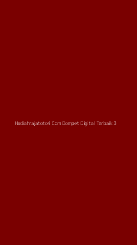 Tampilan Antarmuka Aplikasi Hadiahrajatoto4 Com Dompet Digital Terbaik - 3