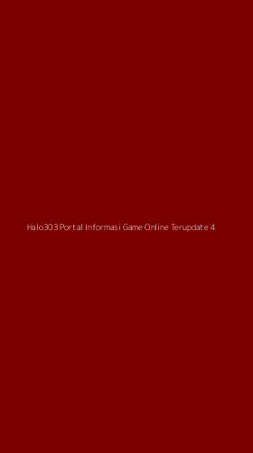 Tampilan Antarmuka Aplikasi Halo303 Portal Informasi Game Online Terupdate - 4