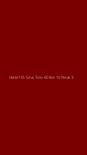 Tampilan Antarmuka Aplikasi Halte135 Situs Toto 4d Bet 10 Perak - 3