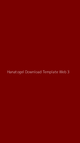 Tampilan Antarmuka Aplikasi Hanatogel Download Template Web - 3