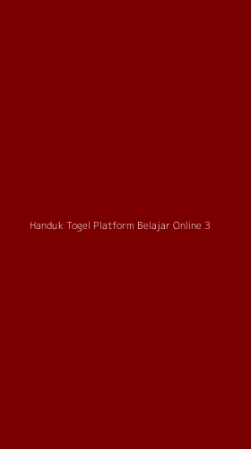 Tampilan Antarmuka Aplikasi Handuk Togel Platform Belajar Online - 3