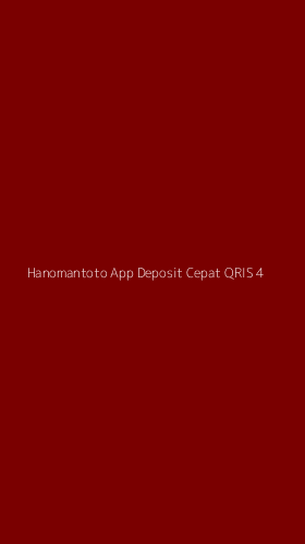 Tampilan Antarmuka Aplikasi Hanomantoto App Deposit Cepat Qris - 4