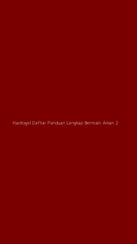 Tampilan Antarmuka Aplikasi Haotogel Daftar Panduan Lengkap Bermain Aman - 2