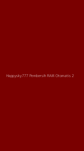 Tampilan Antarmuka Aplikasi Happysky777 Pembersih Ram Otomatis - 2