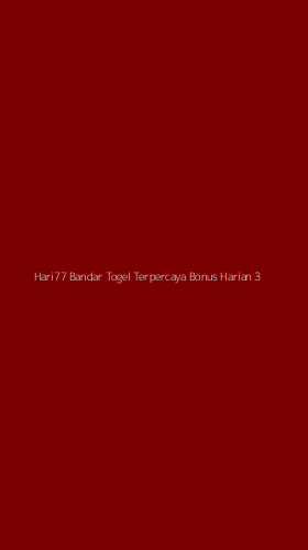 Tampilan Antarmuka Aplikasi Hari77 Bandar Togel Terpercaya Bonus Harian - 3