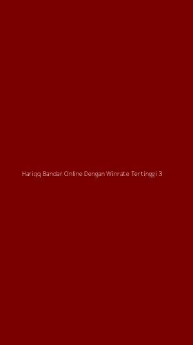 Tampilan Antarmuka Aplikasi Hariqq Bandar Online Dengan Winrate Tertinggi - 3
