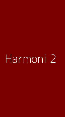 Tampilan Antarmuka Aplikasi Harmoni - 2