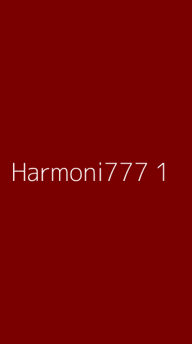 Tampilan Antarmuka Aplikasi Harmoni777 - 1