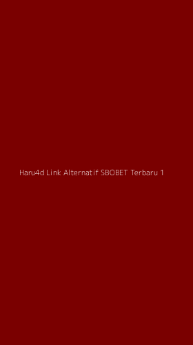 Tampilan Antarmuka Aplikasi Haru4d Link Alternatif Sbobet Terbaru - 1