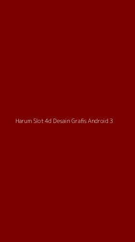 Tampilan Antarmuka Aplikasi Harum Slot 4d Desain Grafis Android - 3