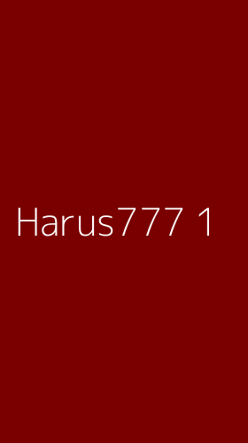 Tampilan Antarmuka Aplikasi Harus777 - 1