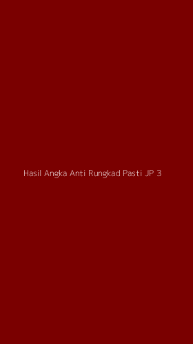 Tampilan Antarmuka Aplikasi Hasil Angka Anti Rungkad Pasti Jp - 3