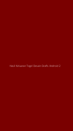 Tampilan Antarmuka Aplikasi Hasil Keluaran Togel Desain Grafis Android - 2
