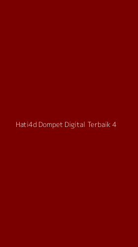 Tampilan Antarmuka Aplikasi Hati4d Dompet Digital Terbaik - 4
