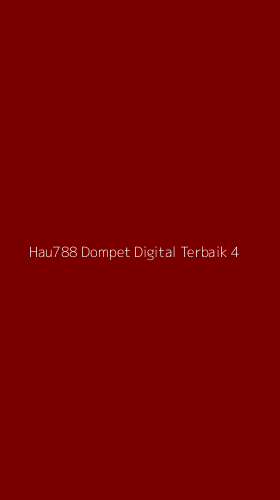 Tampilan Antarmuka Aplikasi Hau788 Dompet Digital Terbaik - 4