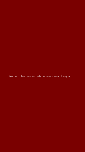 Tampilan Antarmuka Aplikasi Hayobet Situs Dengan Metode Pembayaran Lengkap - 3