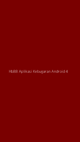 Tampilan Antarmuka Aplikasi Hb88 Aplikasi Kebugaran Android - 4