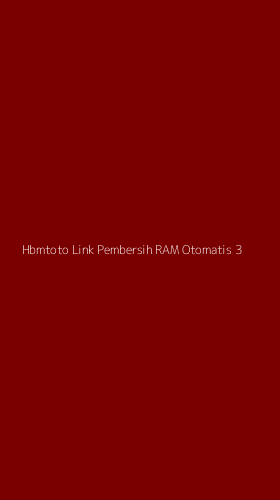 Tampilan Antarmuka Aplikasi Hbmtoto Link Pembersih Ram Otomatis - 3