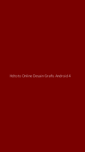 Tampilan Antarmuka Aplikasi Hdtoto Online Desain Grafis Android - 4