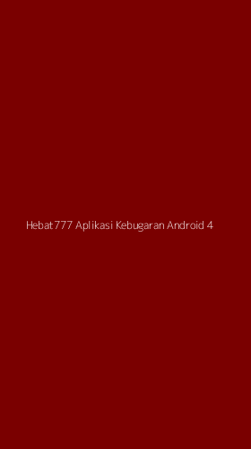Tampilan Antarmuka Aplikasi Hebat777 Aplikasi Kebugaran Android - 4