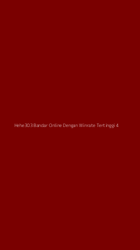 Tampilan Antarmuka Aplikasi Hehe303 Bandar Online Dengan Winrate Tertinggi - 4
