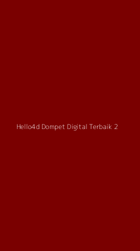 Tampilan Antarmuka Aplikasi Hello4d Dompet Digital Terbaik - 2