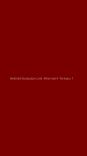 Tampilan Antarmuka Aplikasi Hello4d Kumpulan Link Alternatif Terbaru - 1