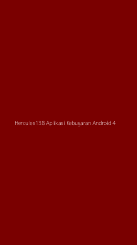 Tampilan Antarmuka Aplikasi Hercules138 Aplikasi Kebugaran Android - 4