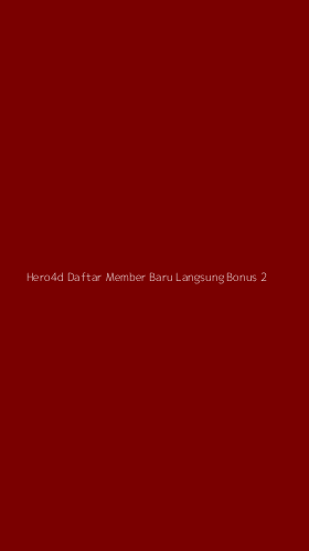 Tampilan Antarmuka Aplikasi Hero4d Daftar Member Baru Langsung Bonus - 2