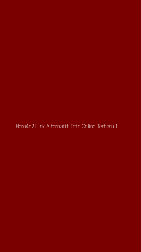 Tampilan Antarmuka Aplikasi Hero4d2 Link Alternatif Toto Online Terbaru - 1