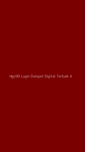 Tampilan Antarmuka Aplikasi Hgo99 Login Dompet Digital Terbaik - 4