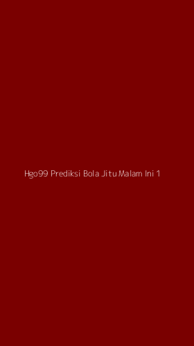 Tampilan Antarmuka Aplikasi Hgo99 Prediksi Bola Jitu Malam Ini - 1