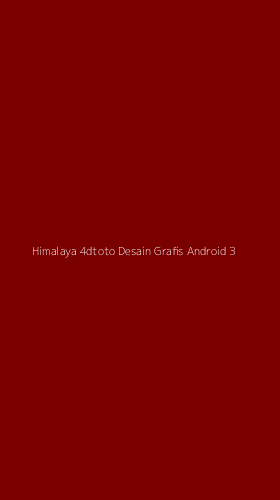 Tampilan Antarmuka Aplikasi Himalaya 4dtoto Desain Grafis Android - 3