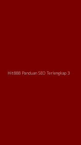 Tampilan Antarmuka Aplikasi Hit888 Panduan Seo Terlengkap - 3