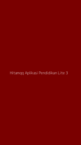 Tampilan Antarmuka Aplikasi Hitamqq Aplikasi Pendidikan Lite - 3