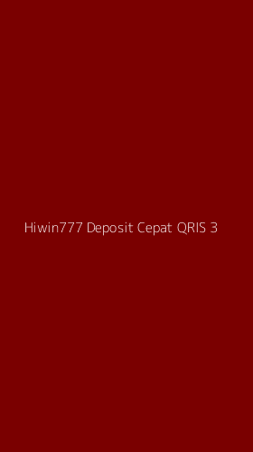Tampilan Antarmuka Aplikasi Hiwin777 Deposit Cepat Qris - 3