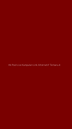 Tampilan Antarmuka Aplikasi Hk Pool Live Kumpulan Link Alternatif Terbaru - 4