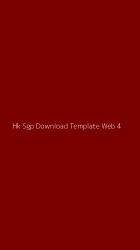 Tampilan Antarmuka Aplikasi Hk Sgp Download Template Web - 4
