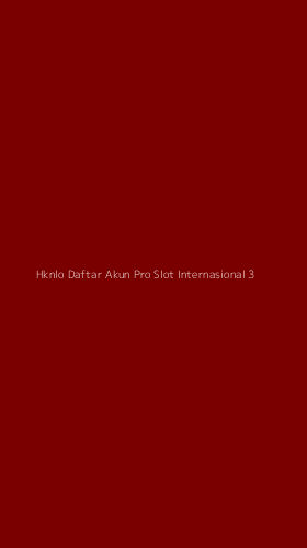 Tampilan Antarmuka Aplikasi Hknlo Daftar Akun Pro Slot Internasional - 3