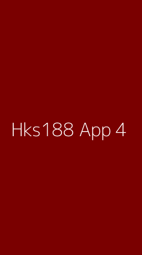 Tampilan Antarmuka Aplikasi Hks188 App - 4