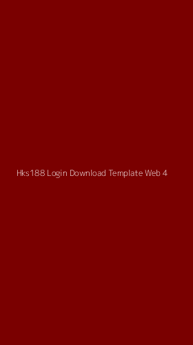 Tampilan Antarmuka Aplikasi Hks188 Login Download Template Web - 4