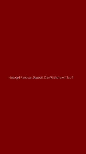 Tampilan Antarmuka Aplikasi Hmtogel Panduan Deposit Dan Withdraw Kilat - 4